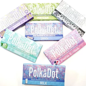 PolkaDot Mushroom Chocolate Bar